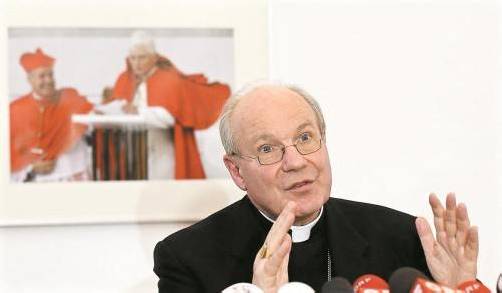 Kardinal Christoph Schönborn reagierte gestern überrascht auf den Rücktritt von Papst Benedikt XVI. Foto: APA
