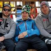 Regennasse Snowboarder bei Olympia-Generalprobe