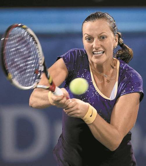 Siegerin beim Tennisturnier in Dubai: Petra Kvitova. Foto: apa