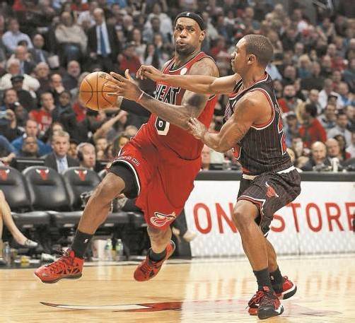 Superstar LeBron James agierte überragend. Foto: reuters