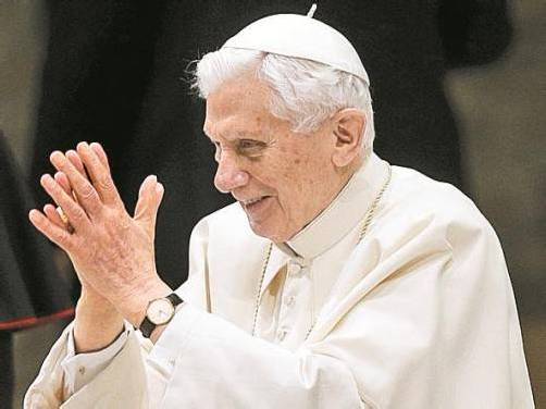 Tritt mit 28. Februar zurück: Papst Benedikt XVI. Foto: DAPD