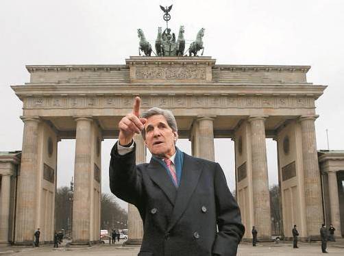 Zu Gast in Berlin: US-Außenminister Kerry. Foto: RTS