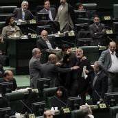 Eklat im iranischen Parlament
