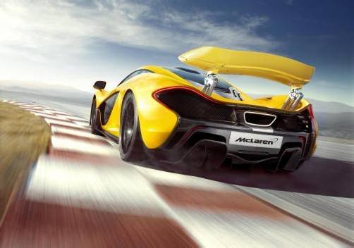 3,8-Liter-Twinturbo V8 im McLaren P1 leistet 916 PS. Foto: werk