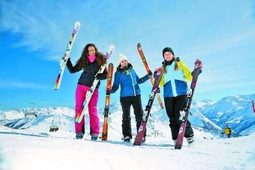 Am Diedamskopf herrschten am Sonntag traumhafte Bedingungen für Wintersportler. Foto: l. berchtold