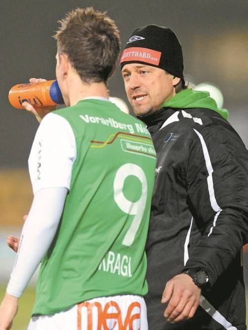 Austria-Trainer Kolvidsson setzt wohl auf Lukas Kragl (l.). gepa