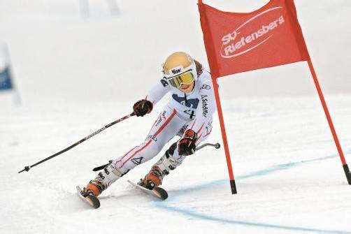 Bronze im Riesentorlauf: Katharina Liensberger. Foto: stiplovsek