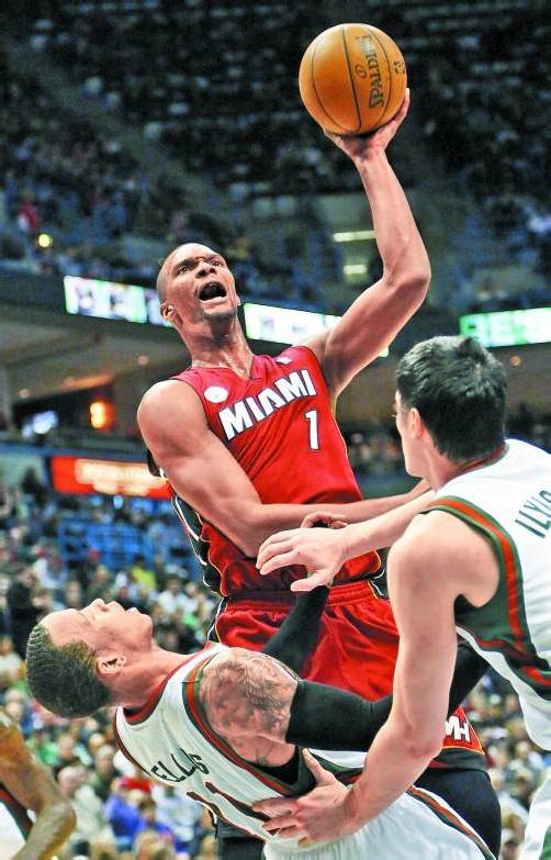 Chris Bosh verhalf Miami zum
21. Sieg in Serie. Foto: Reuters
