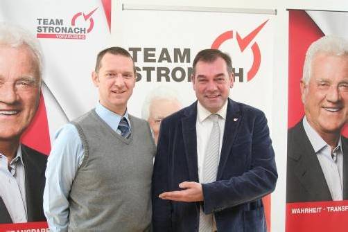 Team-Stronach-Politiker Rabitsch (l.), Hagen: Gute Chancen, bei der Vorarlberger Landtagswahl 2014 Geschichte zu schreiben. Foto: ram