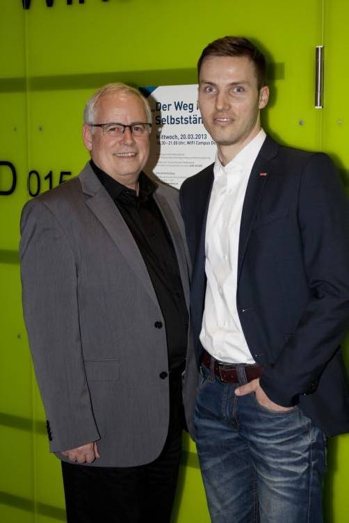 Christoph Mathis (l.) und Peter Flatscher.