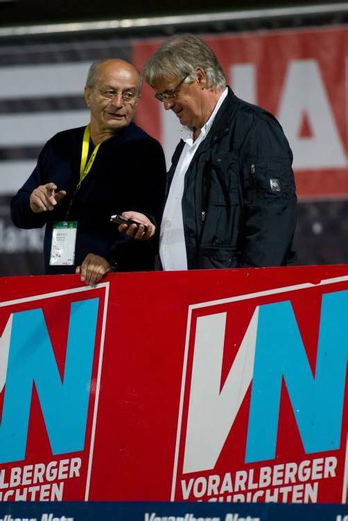 Derzeit ist Hubert Nagel (r.) ein begehrter Gesprächspartner.
