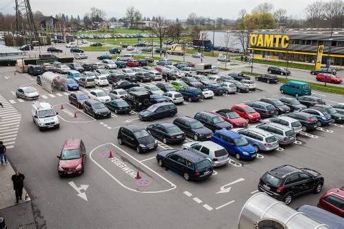Die Parkplätze beim Messepark sind kostenlos. Foto: VN/Steurer