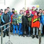 Thüringer Poly-Schüler bauen einen Brunnen