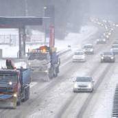 Schnee löst Winterchaos im Westen Europas aus