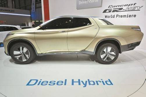 Diesel-Hybrid: Mitsubishi gibt mit dem GR-HEV einen Ausblick auf die nächste Generation des L200.