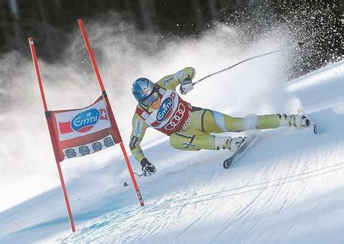 Erster Weltcupsieg für Aksel Lund Svindal auf norwegischem Boden – der „Elch“ sitzt im Kampf um die große Kristallkugel Marcel Hirscher im Nacken. Foto: gepa