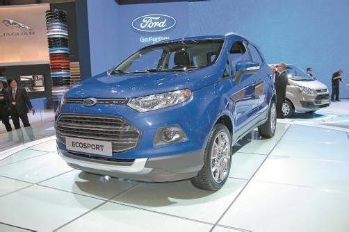 Ford EcoSport: der Lockvogel für SUV-Anfänger kommt noch heuer auf den Markt.