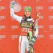 Kristallkugel Marcel Hirscher im Slalom top /c1