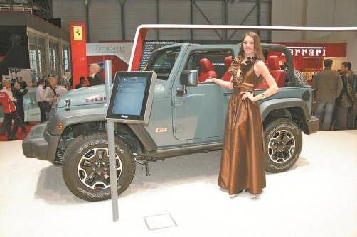 Jeep-Rauhbein Wrangler Rubicon.