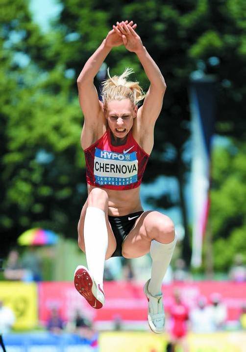 Jessica Ennis fehlt heuer – da will Tatyana Chernova beim Hypomeeting im Siebenkampf zum zweiten Streich ausholen. Foto: stiplovsek