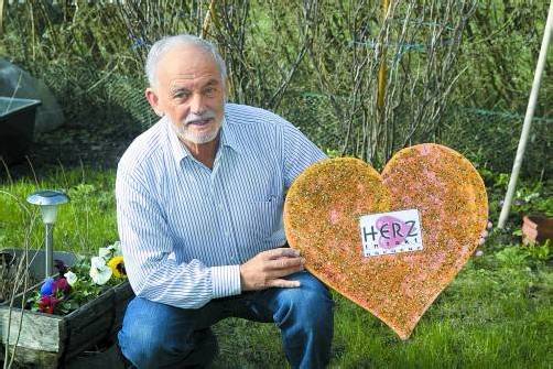 Karl Baur hat ein großes Herz für Herzpatienten. Foto: VN/Paulitsch