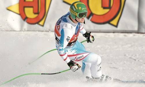 Klaus Kröll war trotz Rang drei rundum unzufrieden. Foto: gepa