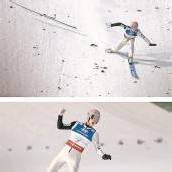 Fettner „surfte“ auf einem Ski zum Premieren-Gold