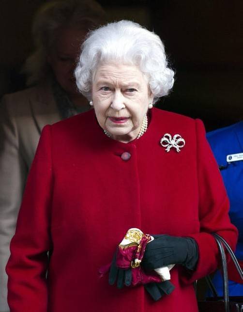 Queen Elizabeth II. laboriert noch an den Folgen einer Magen-Darm-Grippe. Foto: epa