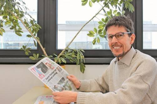 Rudolf Alge, Landschaftsplaner und Leiter der Umweltabteilung, interessiert sich vor allem für die umweltbezogenen Themen in den VN. Foto: tag