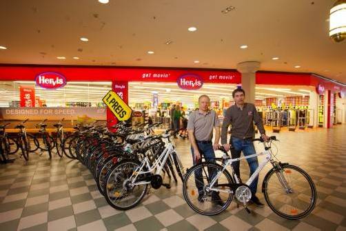 Rundum gelungen: Der neu gestaltete Hervis-Shop im Messepark.