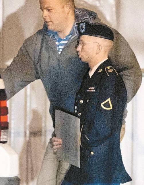 Schnappschuss von Bradley Manning. Foto: Reuters
