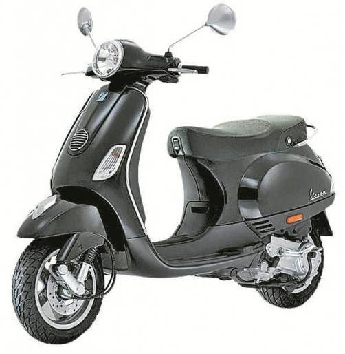 Steigern Sie mit um diese brandneue 
Vespa. Foto: vn