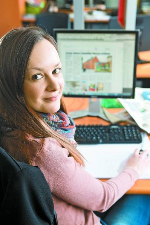 Tanja Güfel absolvierte das Trainee-Programm bei Russmedia. Heute ist sie Lokal- und Kulturredakteurin bei den VN. Foto: vn/steurer