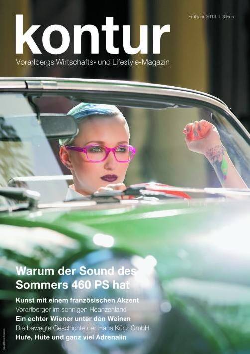 Wirtschaft und Lifestyle jetzt am Kiosk – das neue „kontur“.