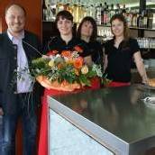 Hörbranz: Blumen und Sekt bei Eröffnungsfest