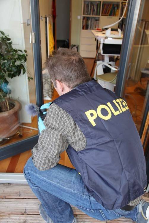 Am Tatort wurden die Spuren gesichert. Foto: meznar