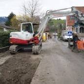 Kanalarbeiten am Unteren Kirchweg