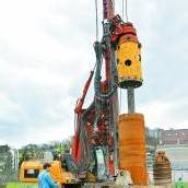 Im Feldkircher Reichenfeld wird gebohrt