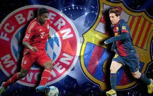 Das ultimative Champions-League-Duell – und mit David Alaba (l.) zählt auch ein Österreicher zu jenen Bayern-Spielern, die Barca-Star Lionel Messi (r.) stoppen sollen. Fotos: gepa, ap