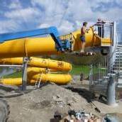Neue 83 Meter lange Rutsche