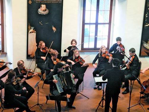 Die tonart sinfonietta mit Goran Kovacevic. Foto: VN/cd