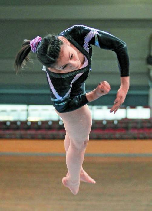 Elisa Hämmerle: Guter Einstand in der Turn-Elite. Foto: diener