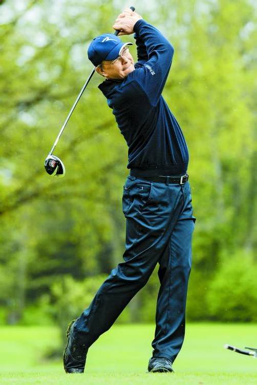 Friedrich Willemsen gab im Topflight der Golftrophy Reiner Kolb, Uli Berlinger und Leroy Kienreich das Nachsehen. Fotos: stiplovsek