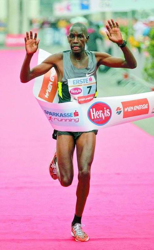 Henry Sugut triumphierte bereits zwei Mal in Wien. Foto: apa