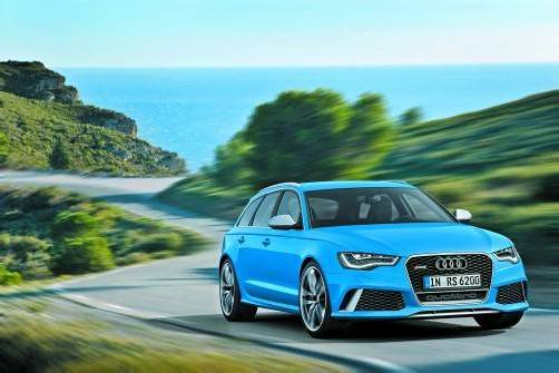 In der Basis-Konfiguration regelt der Audi RS 6 Avant bei 250 km/h ab. Es kann auf 305 erhöht werden. fotos: werk