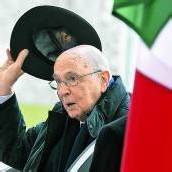 Präsident Napolitano geht in zweite Periode