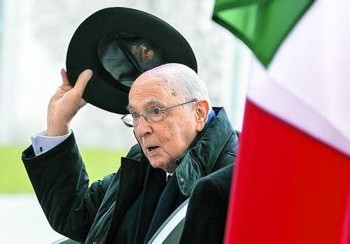 Italiens Präsident Napolitano übernimmt Verantwortung. Foto: Reuter