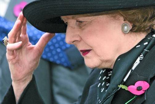 Margaret Thatcher wird auch für die schmerzvollen Reformen, die sie von 1979 bis 1990 als Premierministerin in Großbritannien durchsetzte, in Erinnerung bleiben. Foto: EPA