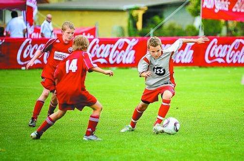 Morgen ist der Nachwuchs in Feldkirch zu Gast. Foto: coca cola