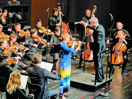 Münchner Kammerorchester unter Alexander Liebreich realisierte österreichische Erstaufführung eines Werks von Georg Friedrich Haas. Foto: JU